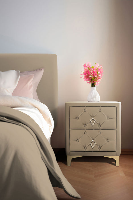 Ruby Gold Komodin, 2 Çekmeceli