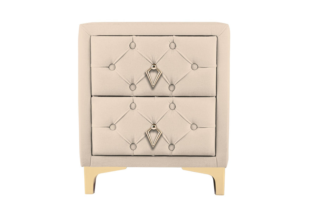 Ruby Gold Komodin, 2 Çekmeceli