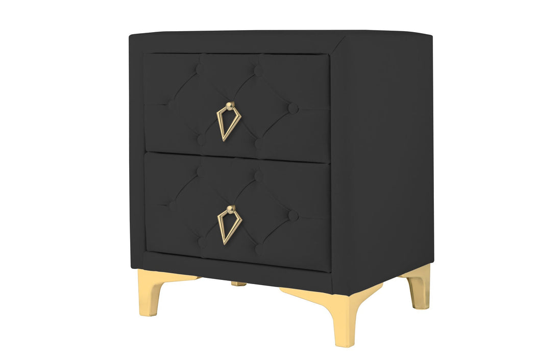 Ruby Gold Komodin, 2 Çekmeceli