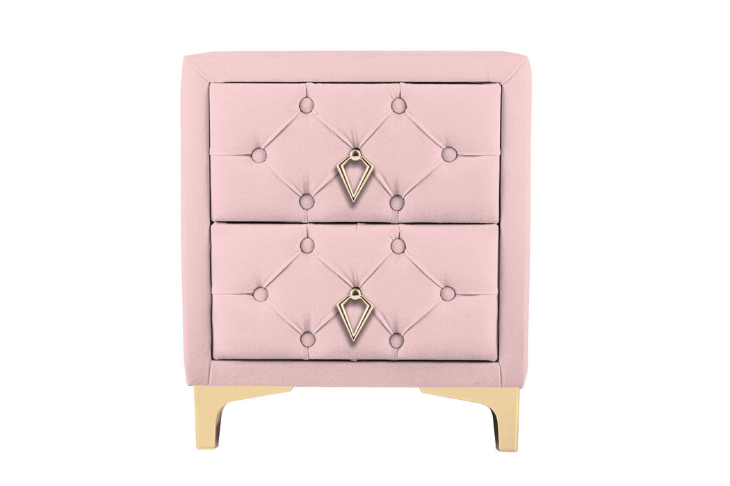 Ruby Gold Komodin, 2 Çekmeceli