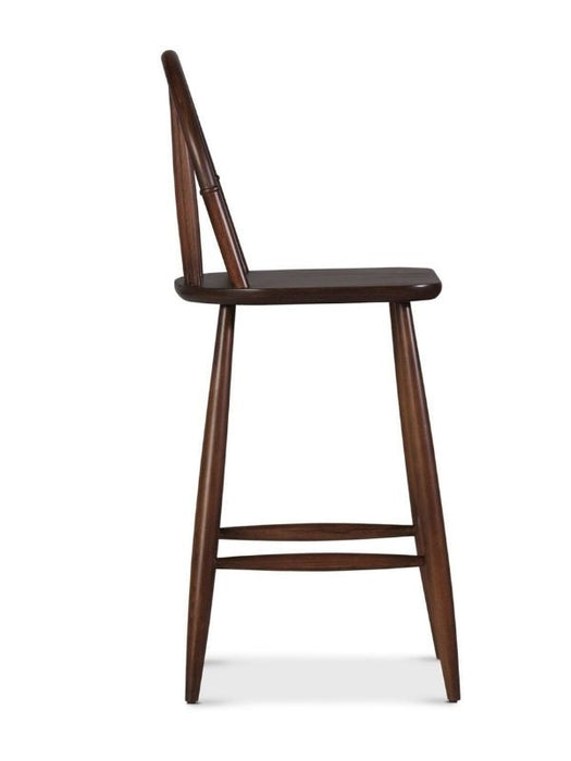 Rustica Ahşap Bar Sandalyesi