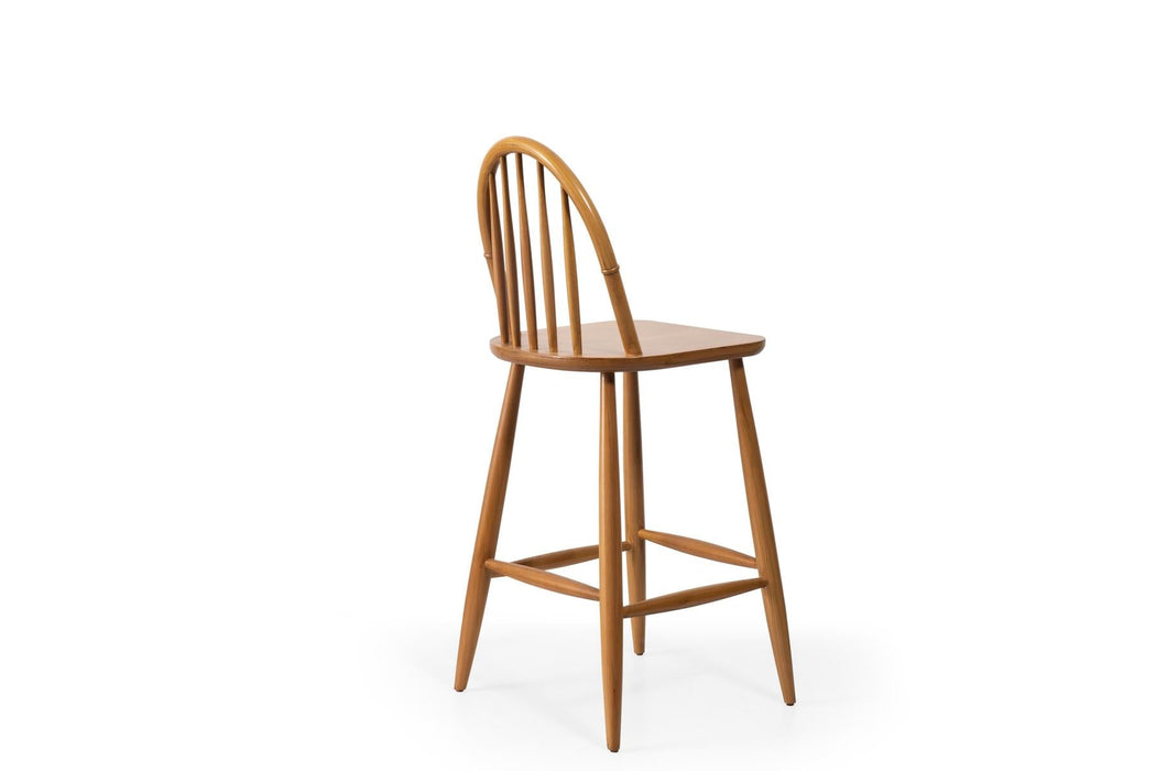 Rustica Ahşap Bar Sandalyesi