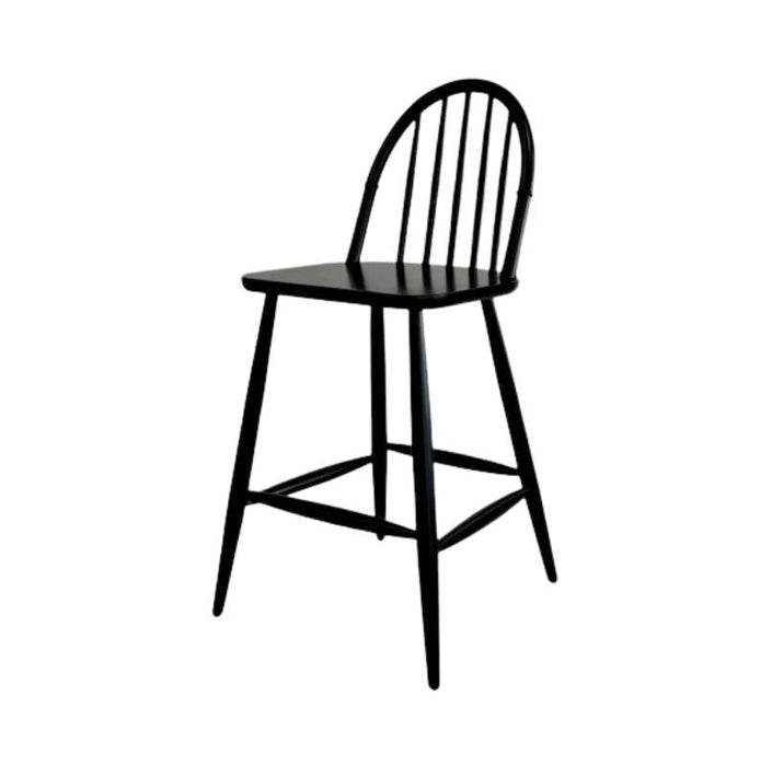 Rustica Ahşap Bar Sandalyesi