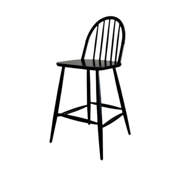 Rustica Ahşap Bar Sandalyesi