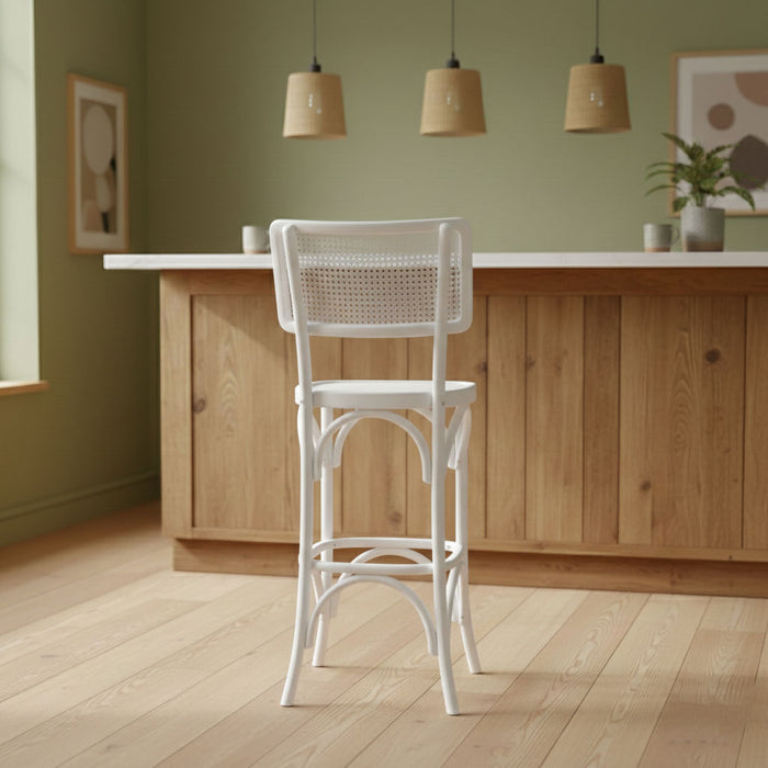 Sofa Ahşap Bar Sandalyesi