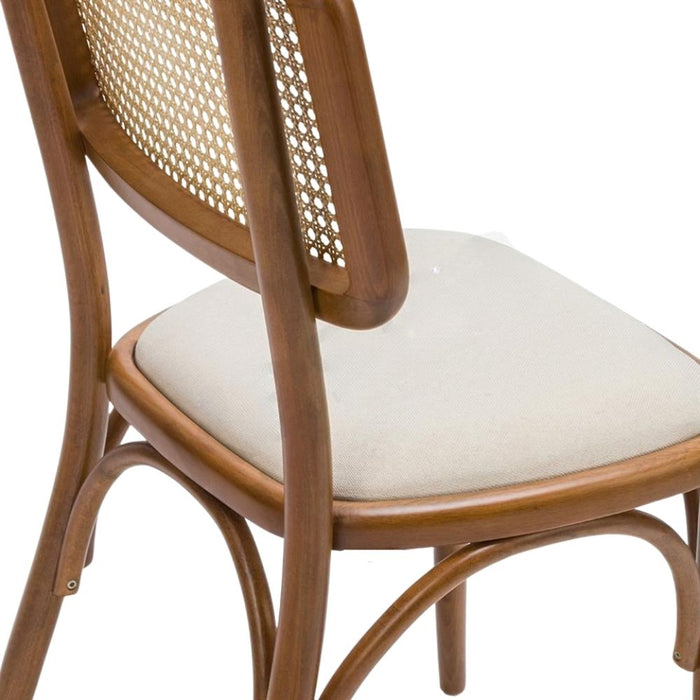 Sofa Hazeranlı Ahşap İskandinav Sandalye