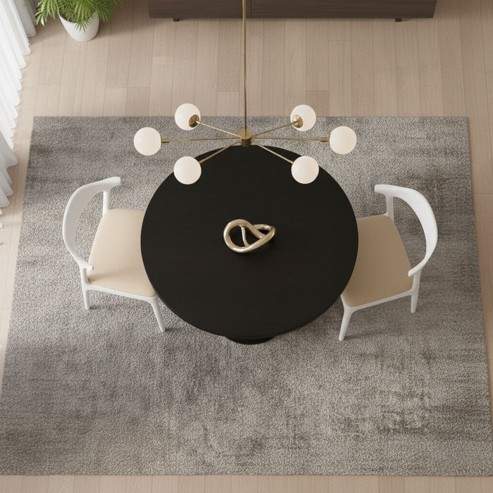 Spirra Yuvarlak Ahşap Yemek Masası 120x120