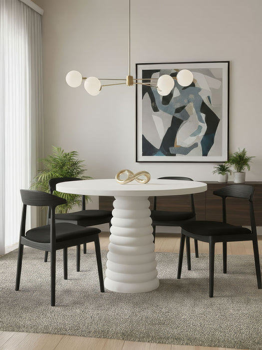 Spirra Yuvarlak Ahşap Yemek Masası 120x120