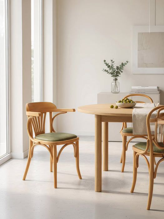 Thonet Kolçaklı Klasik Ahşap Sandalye