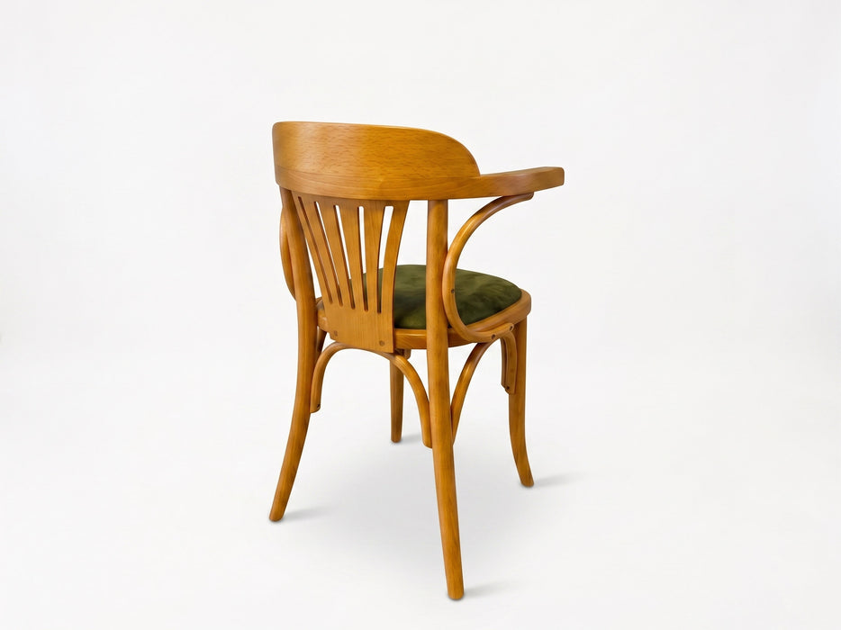 Thonet Kolçaklı Klasik Ahşap Sandalye