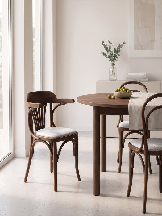 Thonet Kolçaklı Klasik Ahşap Sandalye