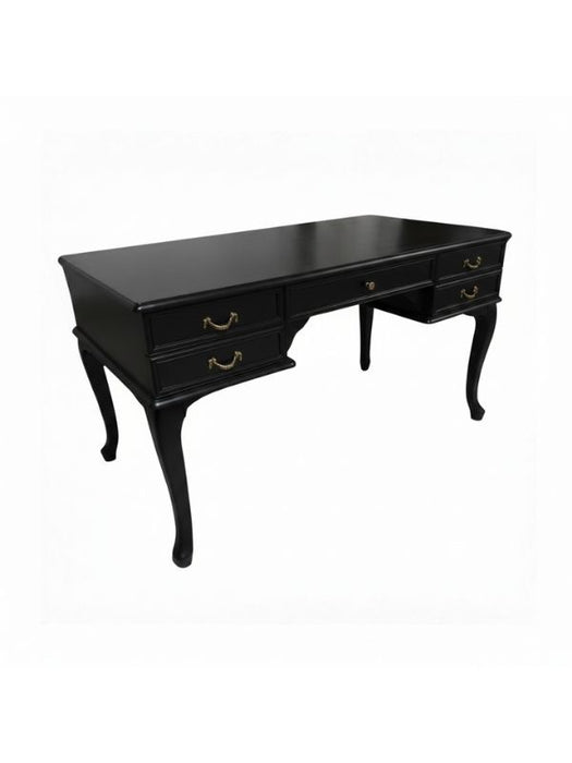 Throne Fransız Still Çekmeceli Ahşap Çalışma Masası 75x140