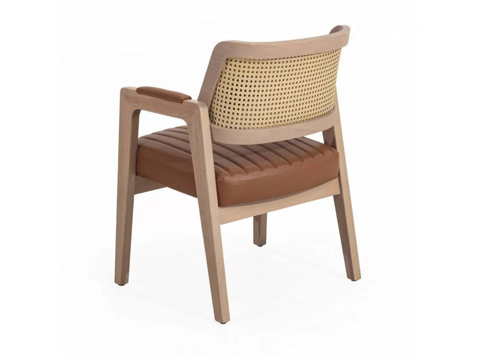 Tokyo Hazeranlı Ahşap Sandalye