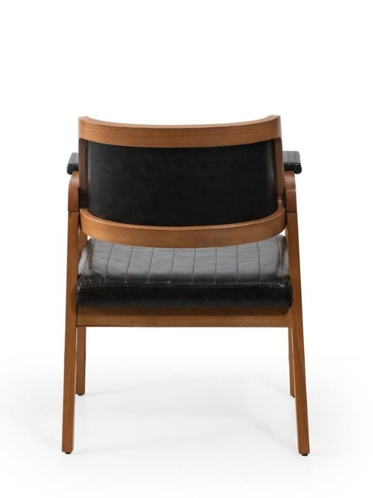 Tokyo Kolçaklı Ahşap Sandalye