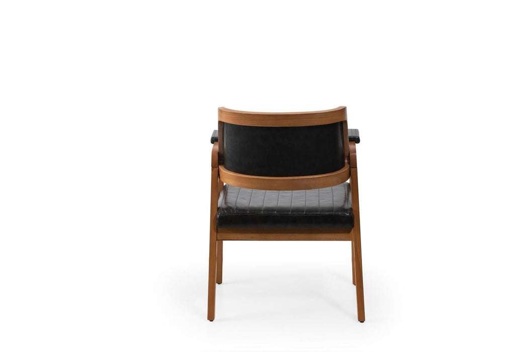 Tokyo Kolçaklı Ahşap Sandalye