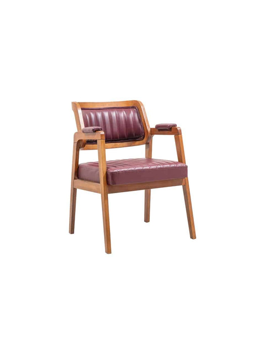 Tokyo Kolçaklı Ahşap Sandalye