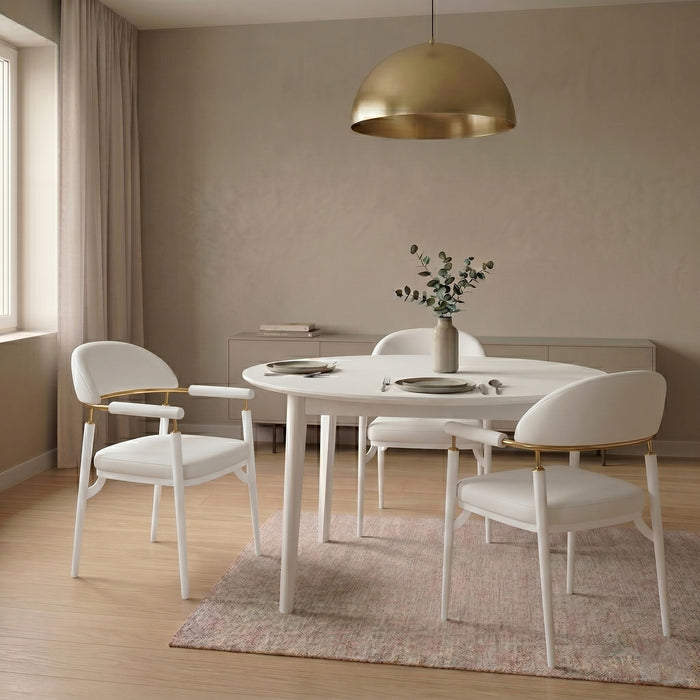 Valen Exclusive Kolçaklı Metal Sandalye