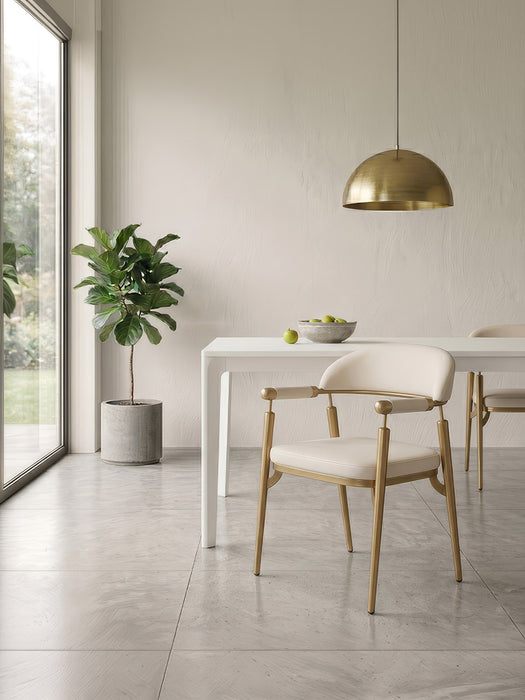 Valen Exclusive Kolçaklı Metal Sandalye