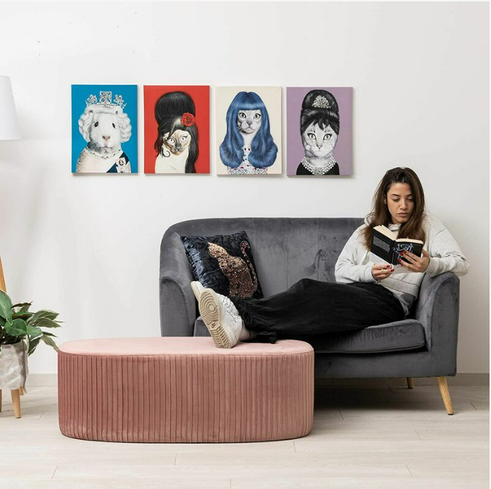 Velutto Lungo Lounge Puf