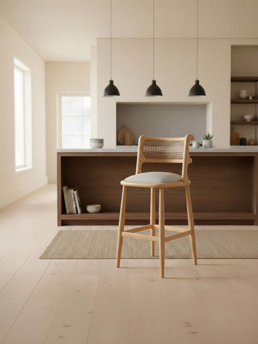 Venosa Ahşap Bar Sandalyesi