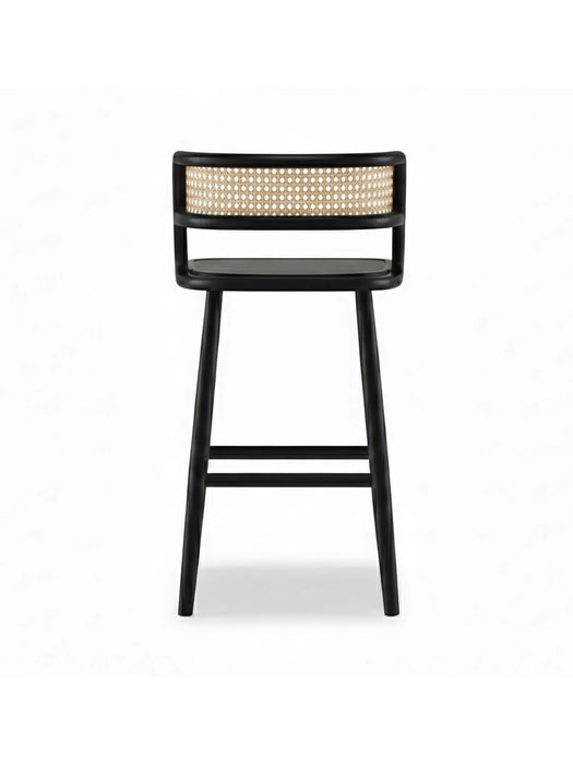 Venosa Hazeranlı Ahşap Bar Sandalyesi