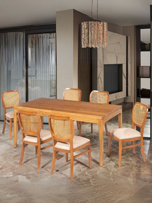 Verano Hazeranlı Ahşap Sandalye