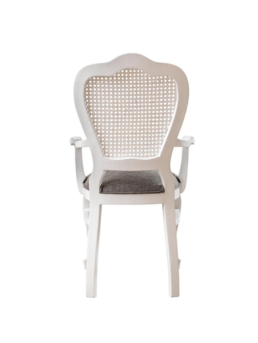 Versailes Hazeranlı Kolçaklı Klasik Ahşap Sandalye