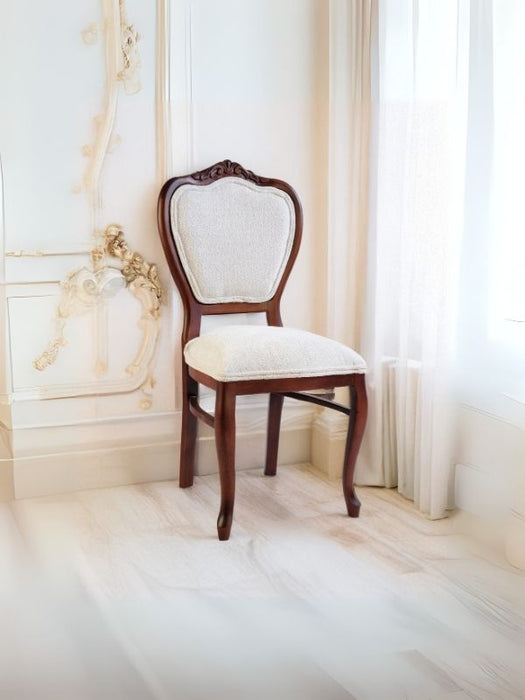 Versailes Klasik Ahşap İşlemeli Sandalye