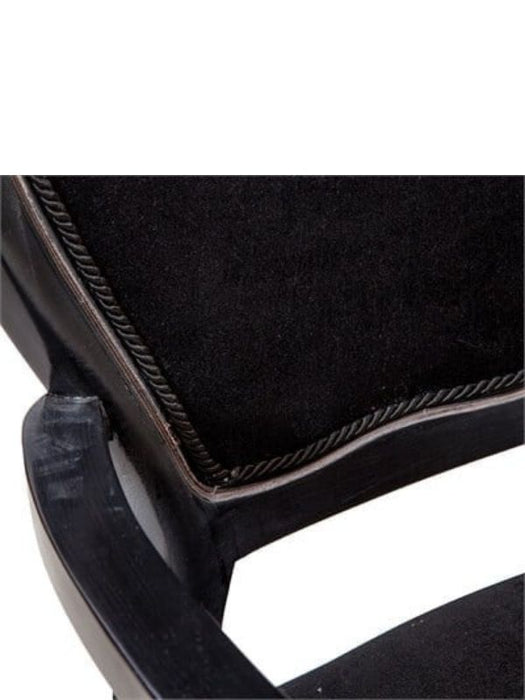 Versailes Kolçaklı Oymalı Klasik Ahşap Sandalye