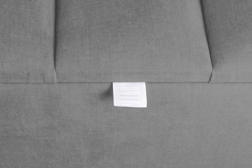 Vetra Mini Silver Royal Sandıklı Dekoratif Puf