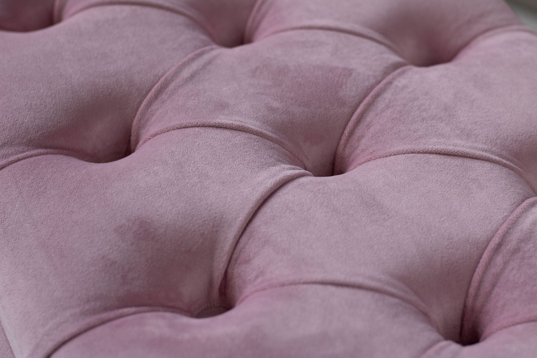 Vetra Sandıklı Bench Puf, Beyaz