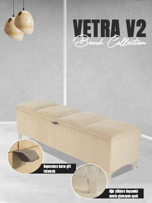 Vetra V2 Sandıklı Bench Puf