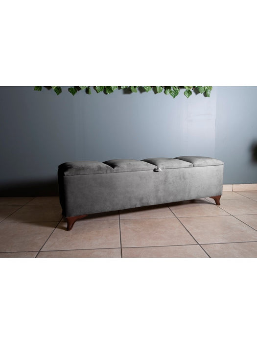 Vetra V2 Sandıklı Bench Puf, Ceviz