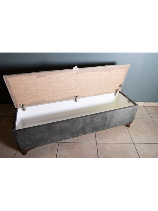 Vetra V2 Sandıklı Bench Puf, Ceviz