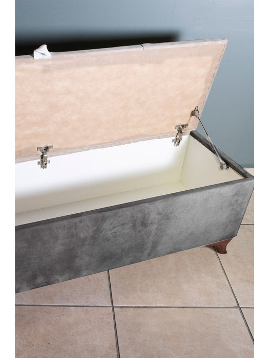 Vetra V2 Sandıklı Bench Puf, Ceviz