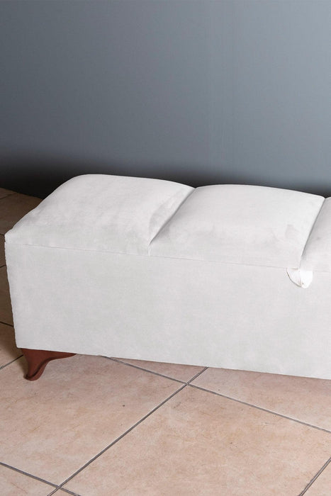 Vetra V2 Sandıklı Bench Puf, Ceviz