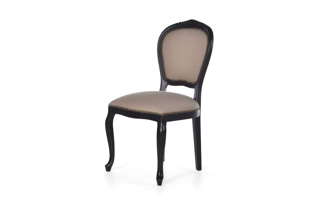 Victoria Ahşap Oymalı Country Sandalye