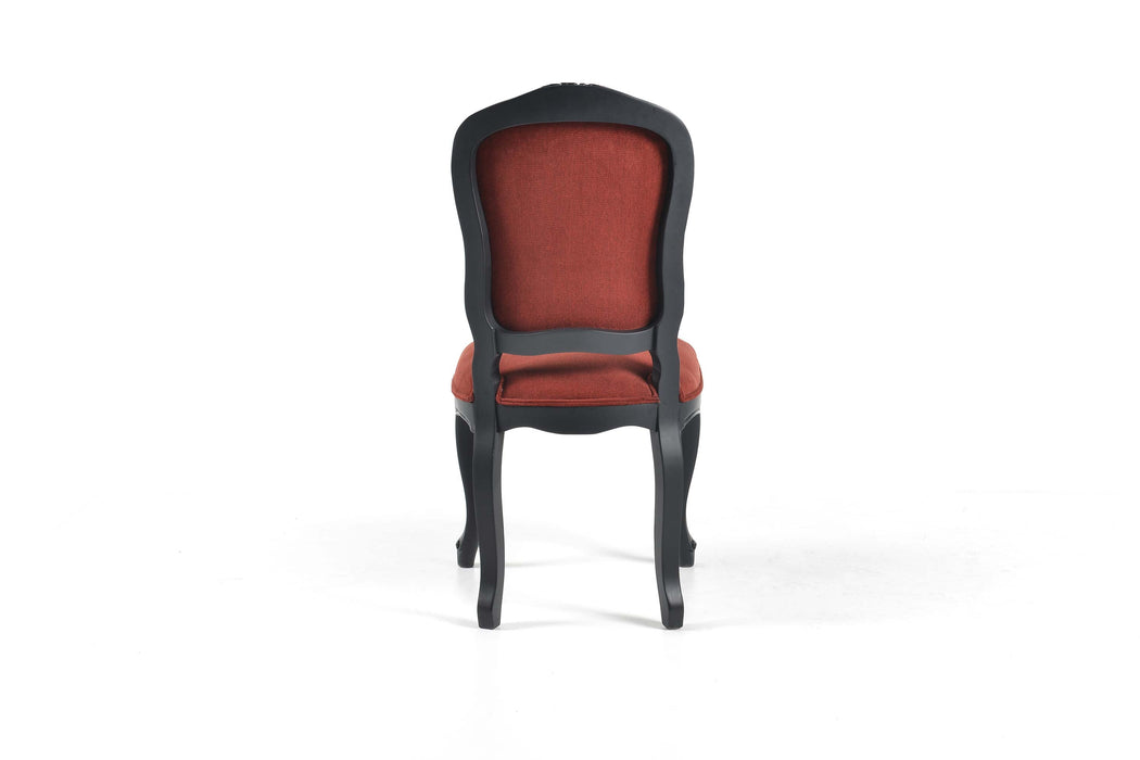 Victoria Ahşap Oymalı Country Sandalye