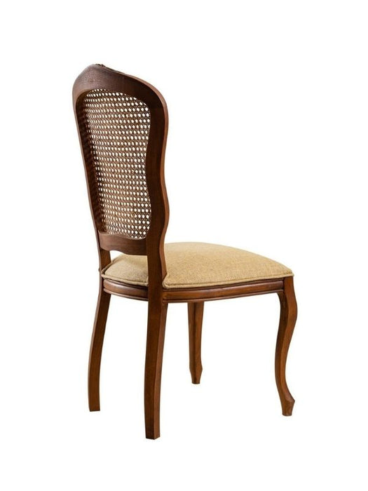 Victoria Hazeranlı Ahşap Oymalı Country Sandalye