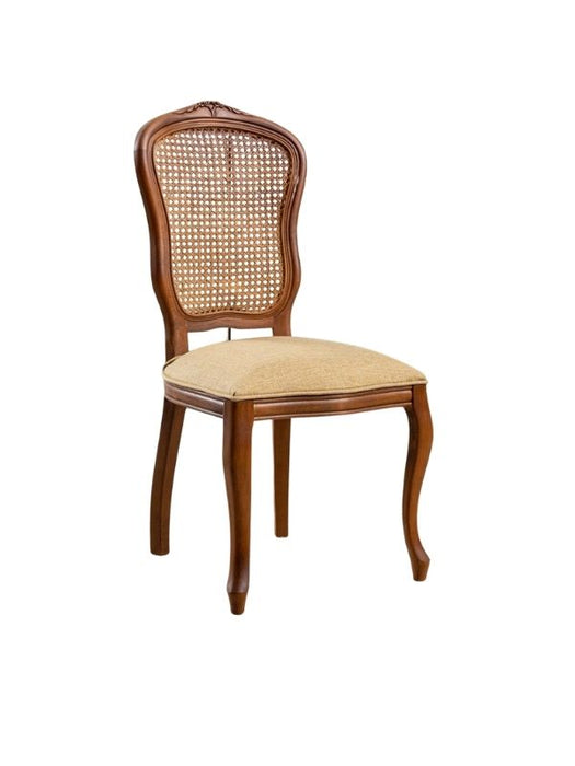 Victoria Hazeranlı Ahşap Oymalı Country Sandalye