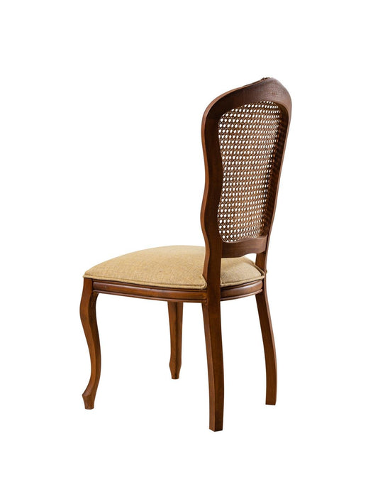 Victoria Hazeranlı Ahşap Oymalı Country Sandalye