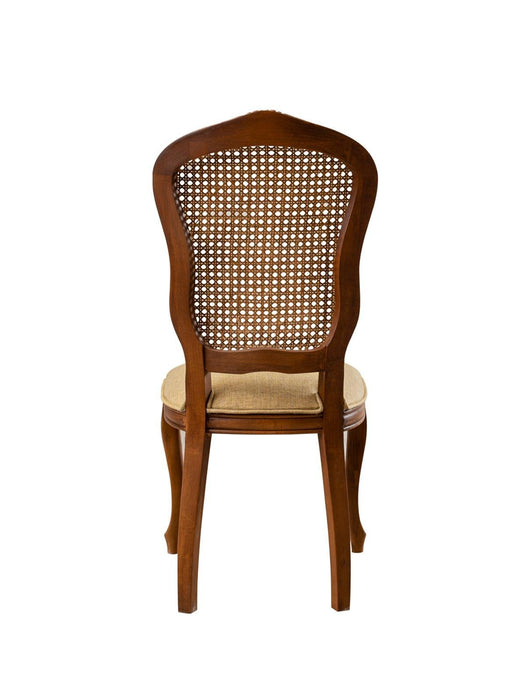 Victoria Hazeranlı Ahşap Oymalı Country Sandalye