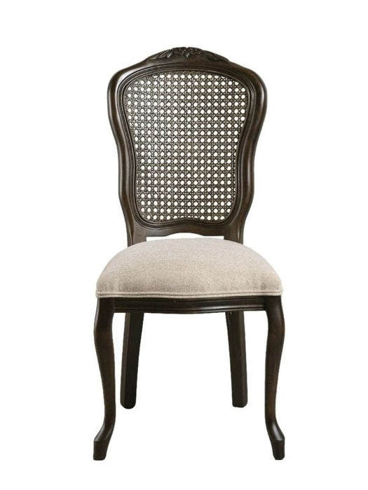 Victoria Hazeranlı Ahşap Oymalı Country Sandalye