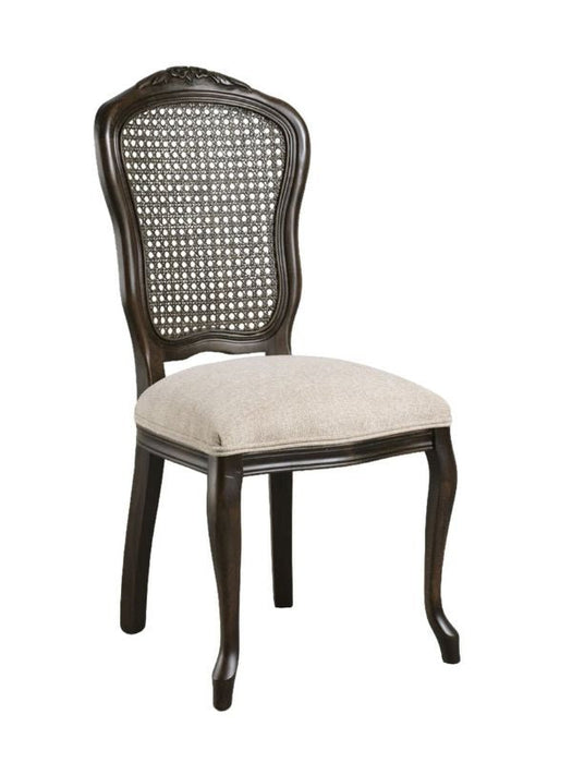 Victoria Hazeranlı Ahşap Oymalı Country Sandalye