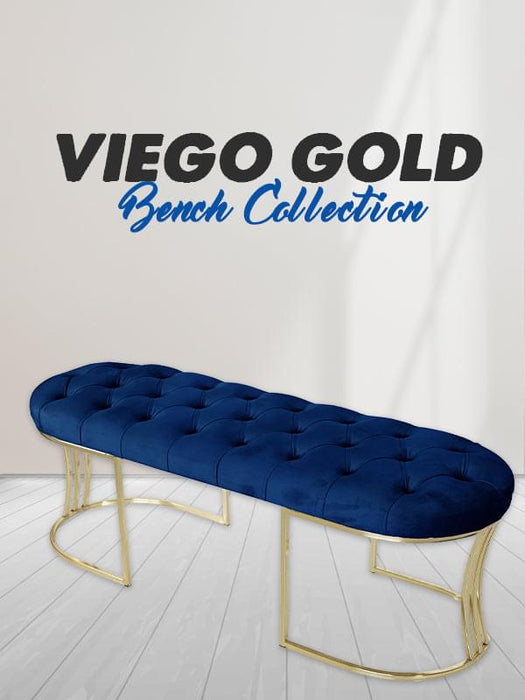 Viego Gold Bench Puf