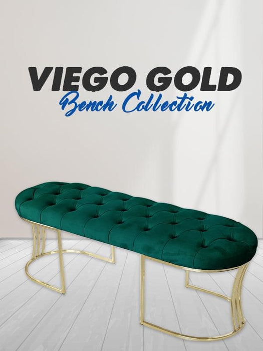 Viego Gold Bench Puf