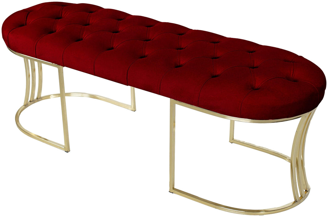 Viego Gold Bench Puf