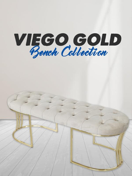 Viego Gold Bench Puf