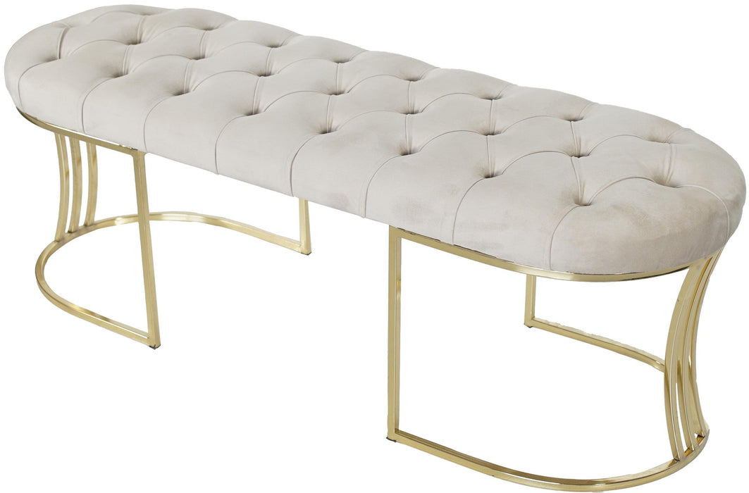 Viego Gold Bench Puf