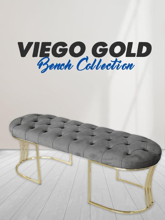 Viego Gold Bench Puf